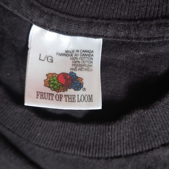 Vintage Czech Navy Chaos T-shirt Single Stitch - Picture 3 of 5